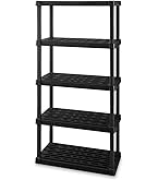 Amazon｜Amazonベーシック 5段スチールラック 棚 メタルラック